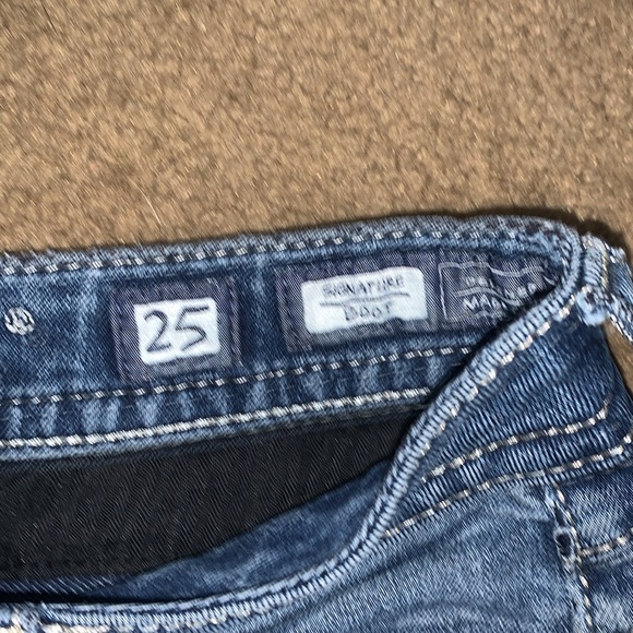 Miss me signature boot jeans size 25 - Picture 8 of 13